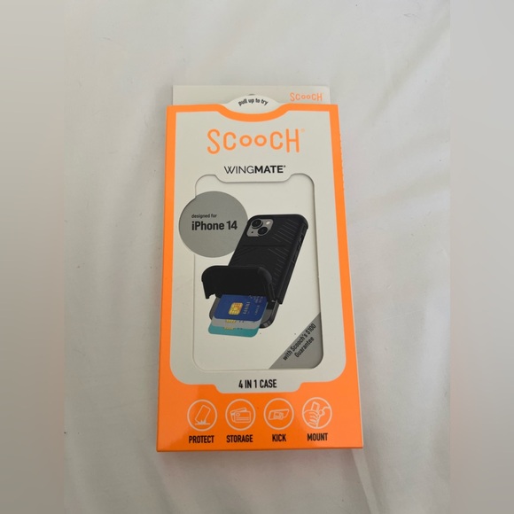 Scooch® for iPhone 14 Case with Card Holder NEW UNUSED - Picture 7 of 8